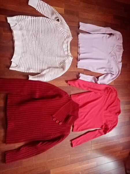 Elbląg Sprzedam odzież damską. 
Rozmiar 36 - 38.
Na 164 cm wzrostu. 
Nie sprzedaję na sztuki!
Co ważne wyprane i