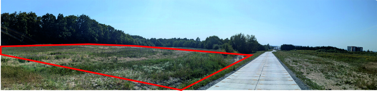 Elbląg Działka inwestycyjna, ul. Rosnowskiego, Elbląg