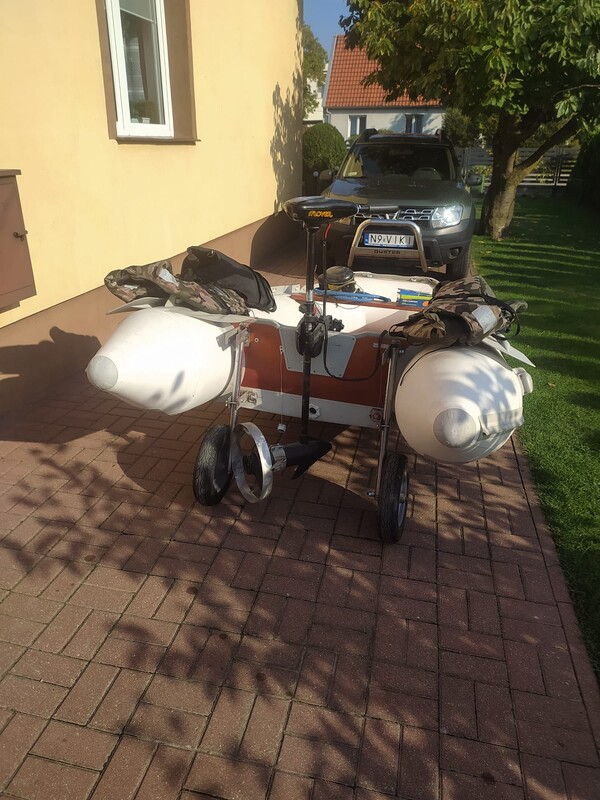 Elbląg Sprzedam ponton z silnikiem, sonda. Wiecej informacji pin numerem tel 668 155 878