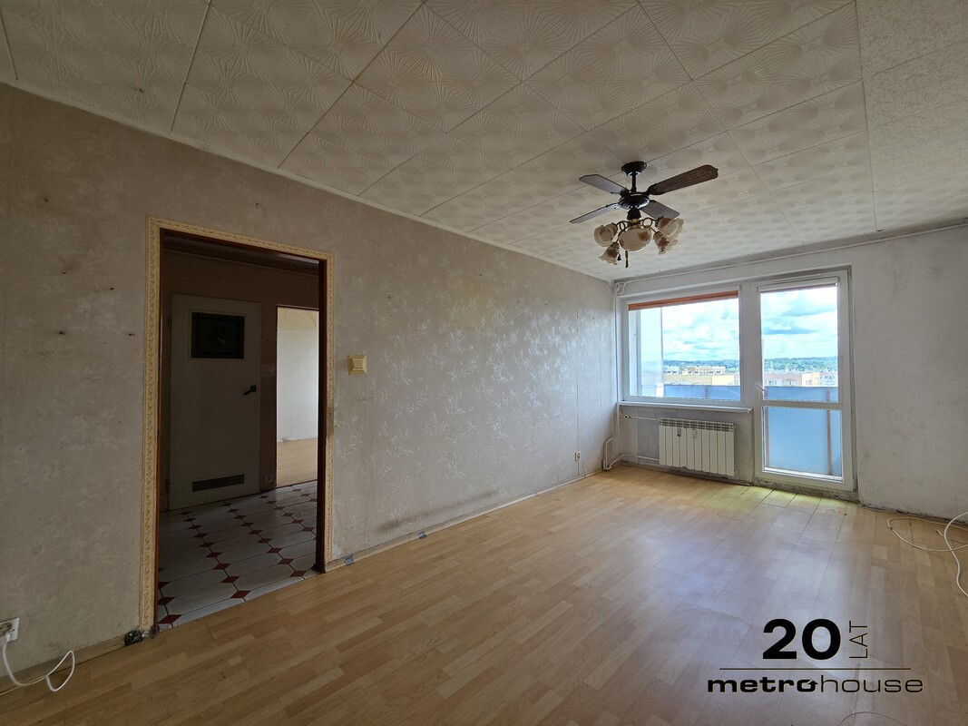 Elbląg Panoramiczny Widok, którego nie zasłoni żaden blok | 2 pokoje 42,20m. kw. - 10 piętroMetrohouse Elbląg | ul.