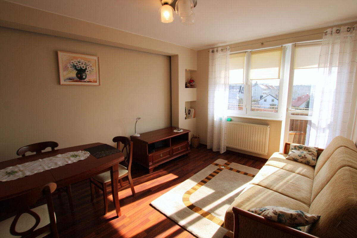 Elbląg NIERUCHOMOŚCI ANNA KRASZEWSKA Mieszkanie dwupokojowe gotowe do wprowadzenia ul. Barona