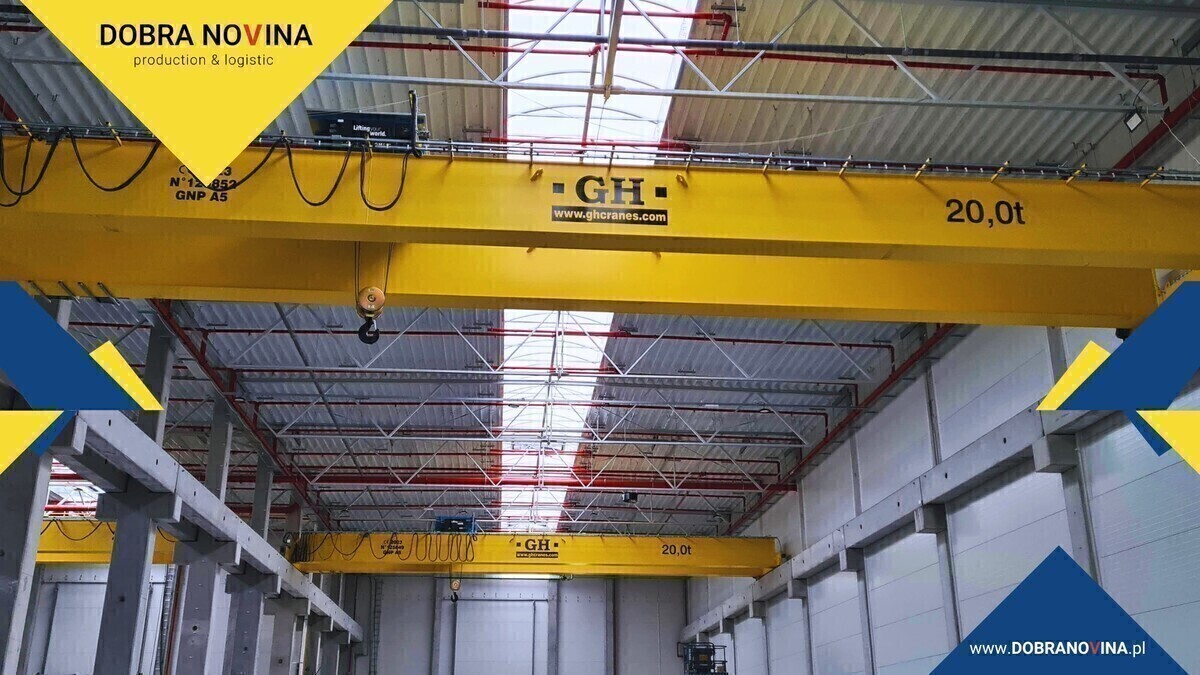 Elbląg Hala produkcyjna z suwnicami – idealna przestrzeń dla przemysłu ciężkiego!