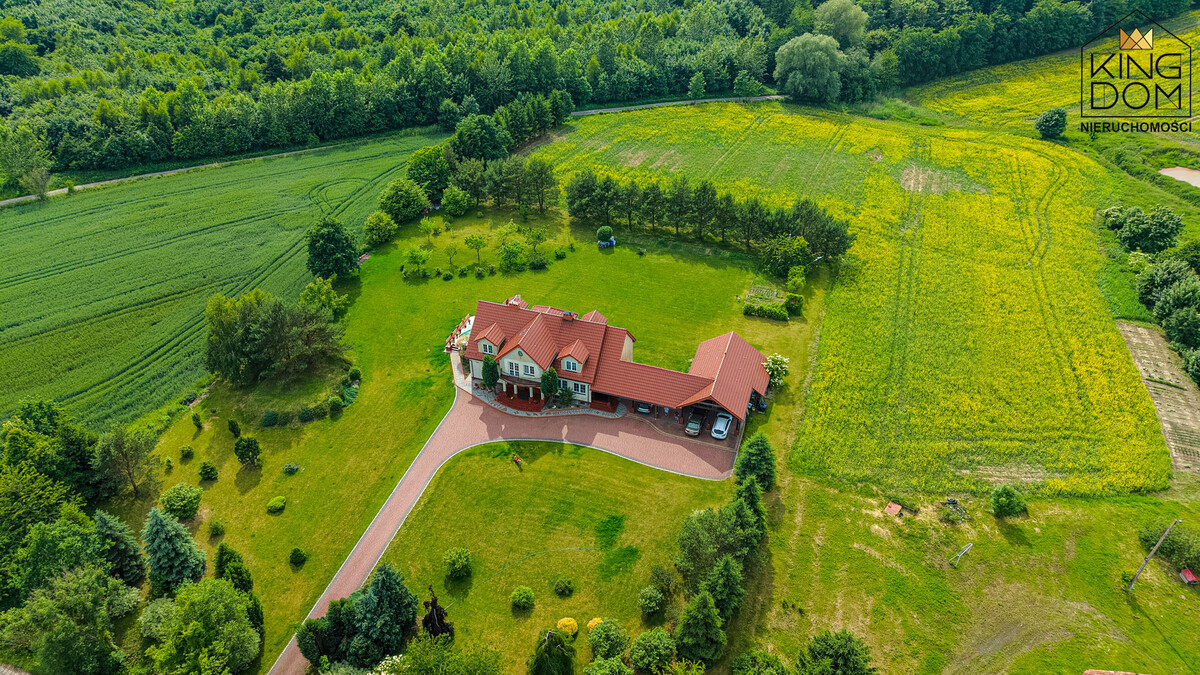 Elbląg KINGDOM NIERUCHOMOŚCI BLISKO CIEBIEWOLNOSTOJĄCY DOM Z GARAŻEM DWUSTANOWISKOWYM I WIATĄZ MOŻLIWOŚCIĄ ARANŻACJI