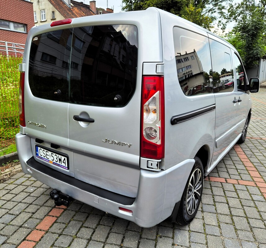 Elbląg Citroen Jumpy 1,6HDI 90Km 2002Rok 6-Cio Osobowy 2008Rok-Elektryczne Szyby Abs Sprawna