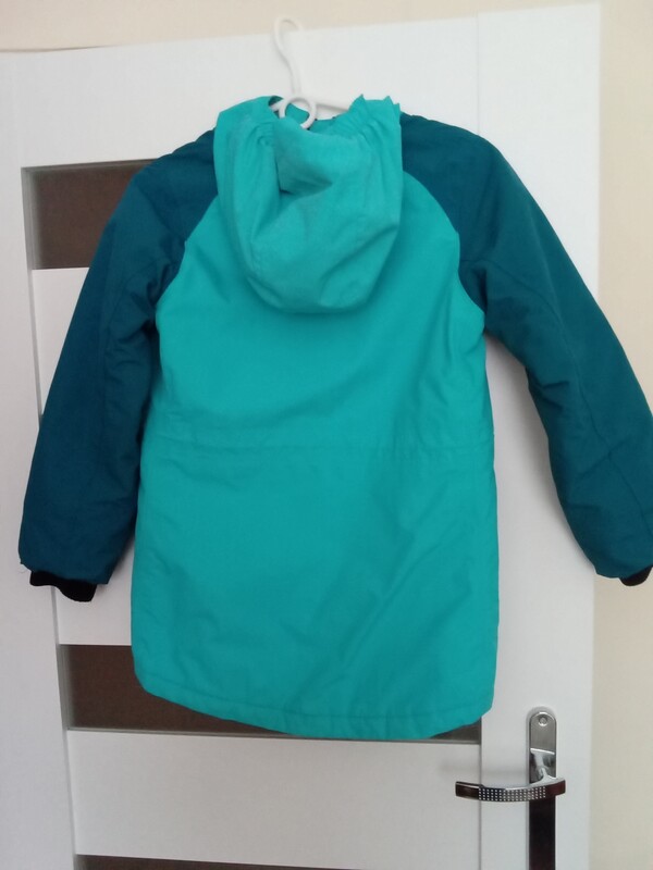 Elbląg Sprzedam za 100 zł. komplet zimowy, ocieplany dla dziewczynki na wiek 8 - 10 lat kurtka na polarku i spodnie