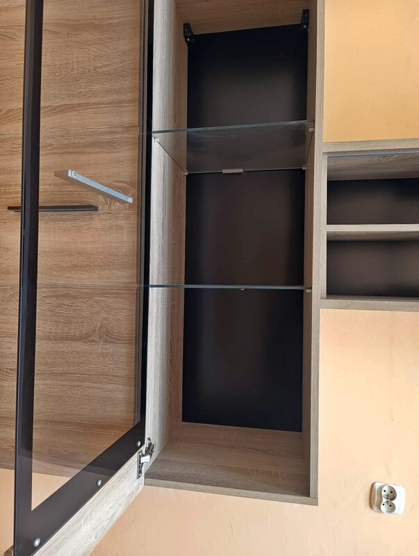 Elbląg . MEBLOŚCIANKA BRWFEVER 1DĄB SONOMA