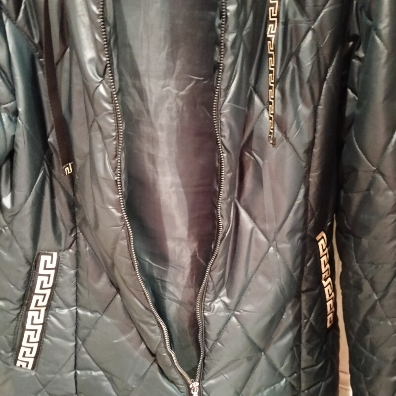 Elbląg Sprzedaję kurtkę przejściową rozmiar 44 kolor ciemno zielony dłuższa. z odpinanym kapturem, kieszenie