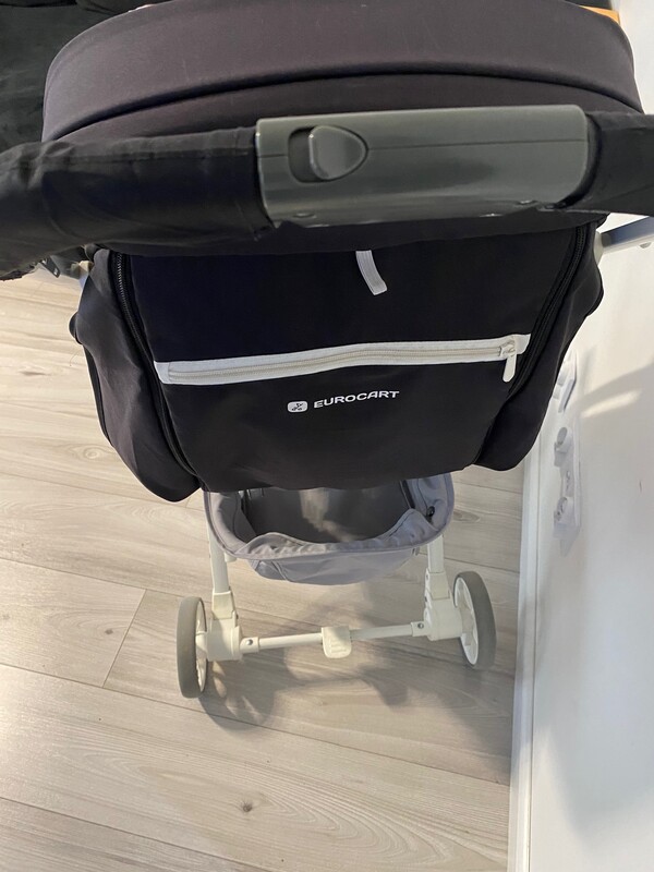 Elbląg Sprzedam wózek spacerowy firmy EUROCART Volt Pro. Kolor i stan jak na zdjęciach.
