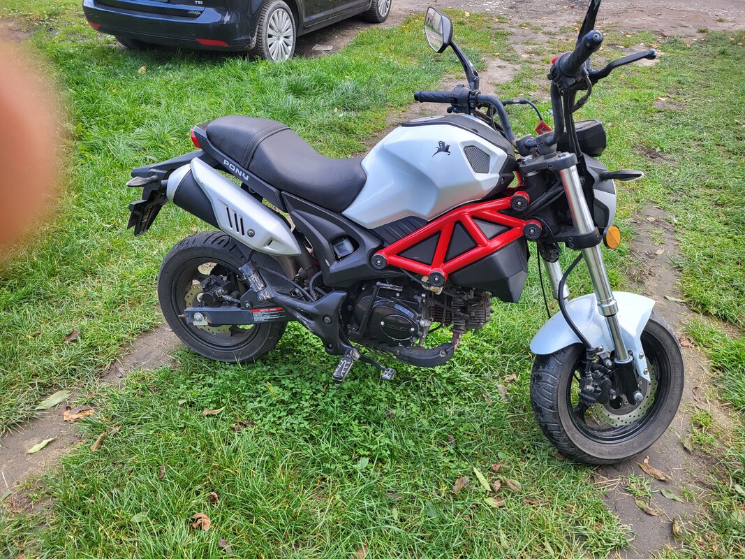 Elbląg Sprzedam motorower ROMET PONY50.Rok produkcji 2018.Wazne badanie techniczne do27.06.2027.ubezpieczenie do