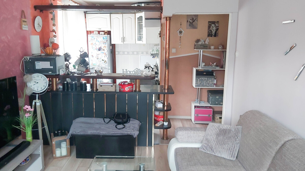 Elbląg Mieszkanie 3-pokoje 45 m2 * Grunwaldzka 3 (parter) * 310 000 zł * Czynsz 580 zł