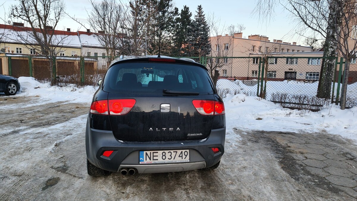 Elbląg Seat Altea FreetrackSilnik 2.0 TDI 140 KMPrzebieg 185 000 kmRocznik