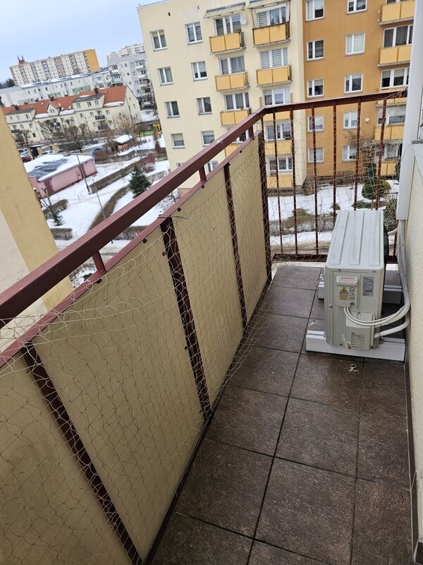 Elbląg 3-pokojowe mieszkanie z balkonem i klimatyzacją