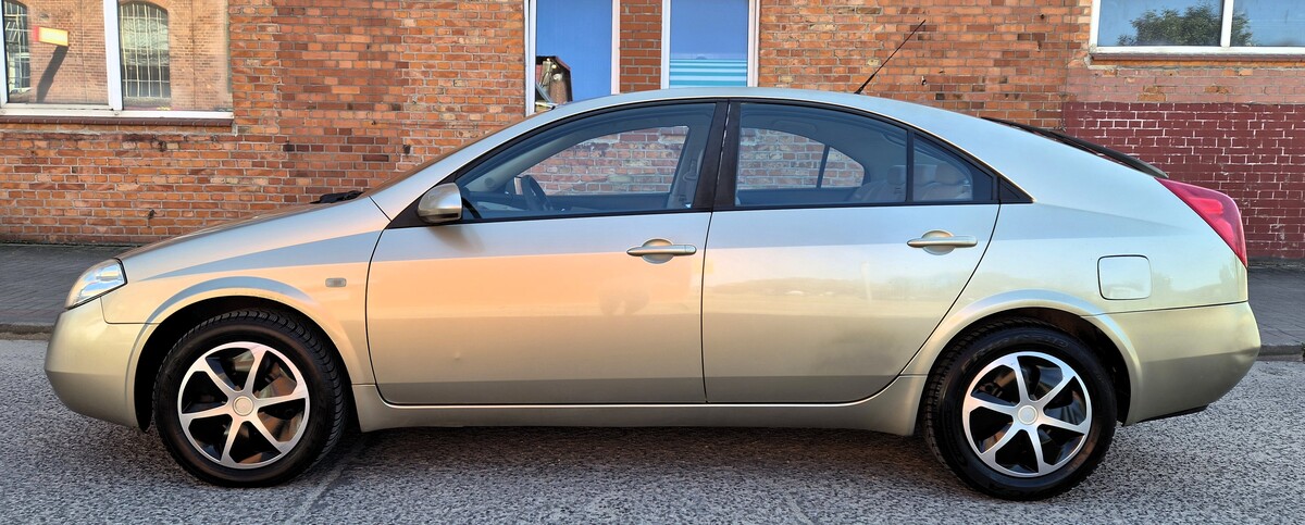 Elbląg Nissan Primera 1.9DCI 120Km 2004Rok Zwinne Miejskie Autko -Wspomaganie Kierownicy Tempomat Elektryczne Lusterka