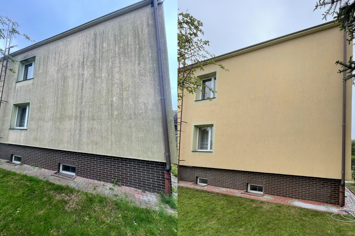 Elbląg ✨ Czyszczenie elewacji, kostki brukowej oraz mycie i malowanie dachów - PALCZYŃSKIMYJE