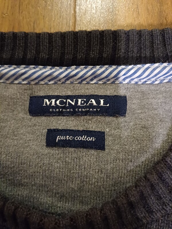 Elbląg Sweter męski firmy McNeal niemiecka marka doskonała jakość, rozmiar XL stan idealny