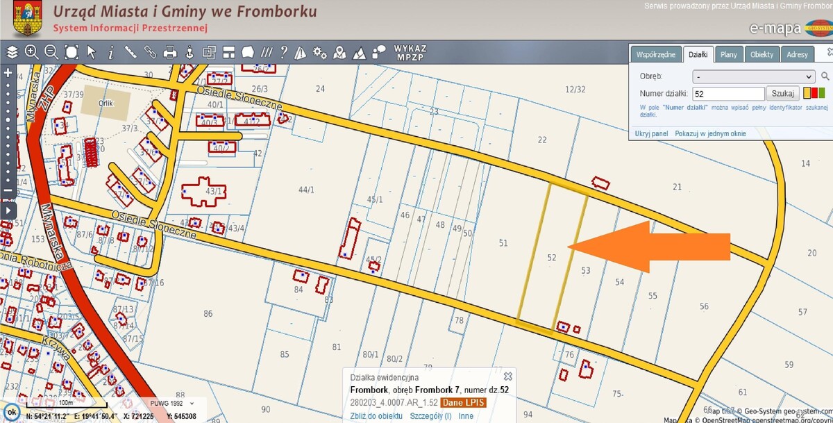 Elbląg TO MY SPRZEDAJEMYNIERUCHOMOŚCI W TYM MIEŚCIEBIURO NIERUCHOMOŚCIAMERICAN HOMEFOR SALE - DZIAŁKA - FROMBORK