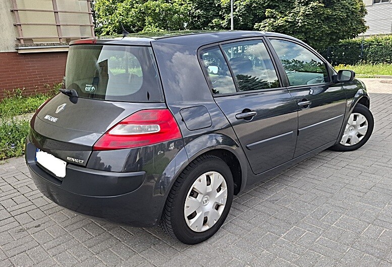 Elbląg RENAULT MEGANE1.6 BenzynaM- 2008 rKlimatyzacja sprawna2 kpl. opon Długie opłaty