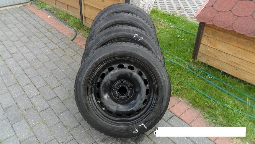 Elbląg Sprzedam koła zimowe 205 x55 x 16 passat audi w bardzo dobrym stanie.