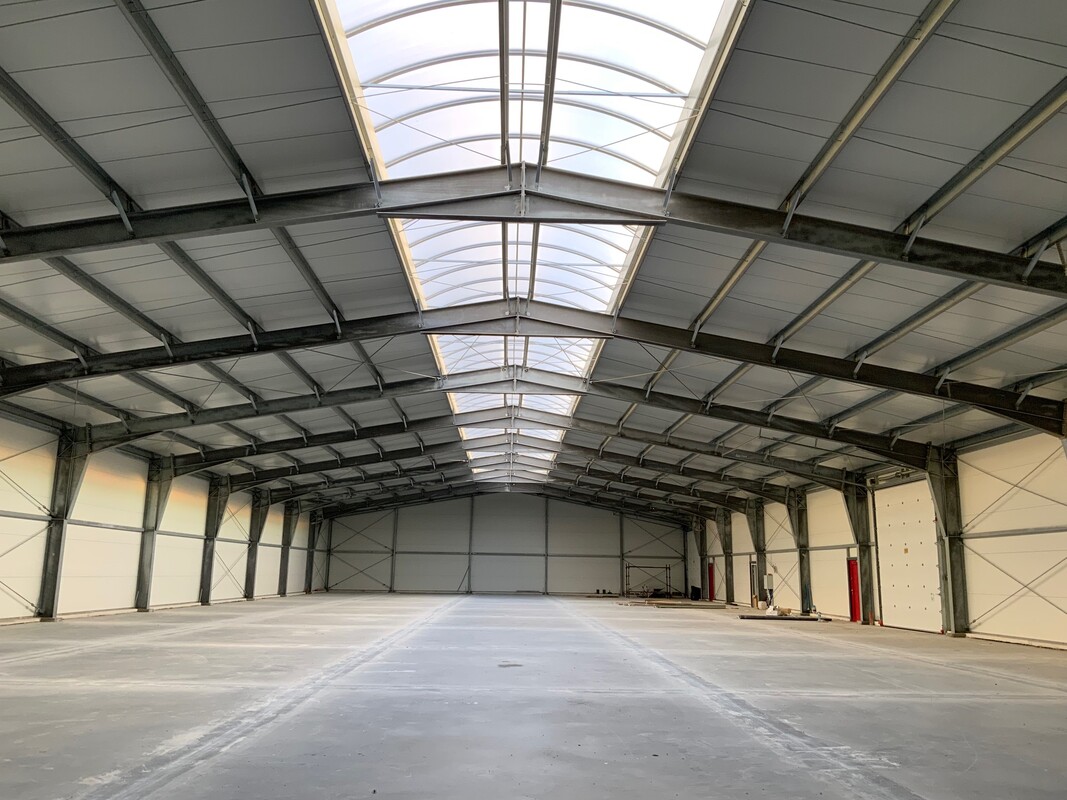 Elbląg WYNAJMĘ NOWĄ HALĘ MAGAZYNOWĄ o powierzchni 1440 m2 na działce o powierzchni 5000 m 2