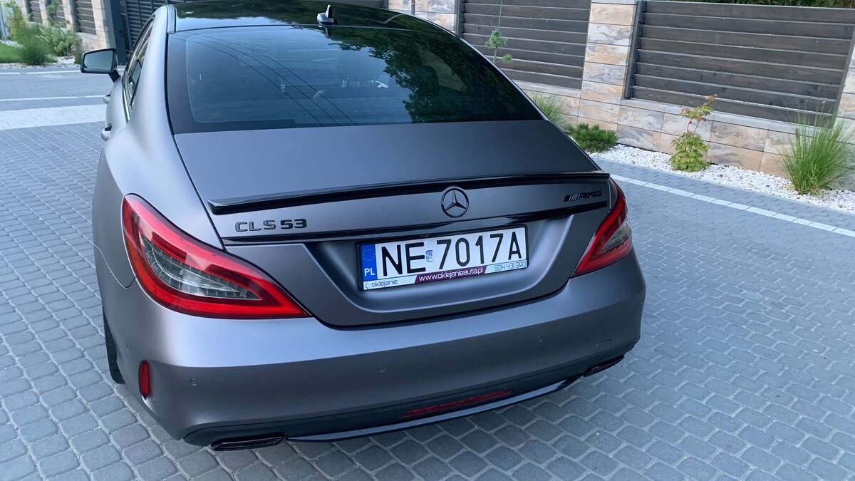 Elbląg SPRZEDAM MERCEDES CLS 350 CDI 2011R SZARY MAT