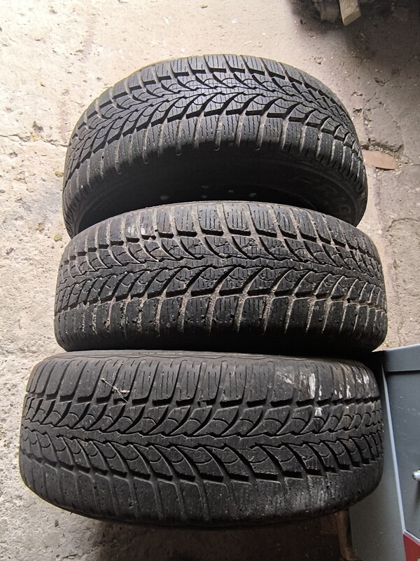 Elbląg Felgi stalowe R16 z oponami zimowymi 205/60 R16