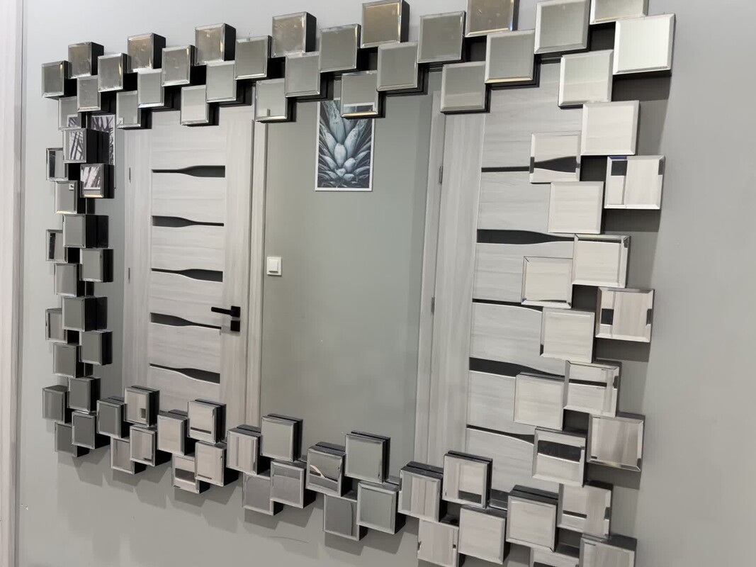 Elbląg ✨ Nowoczesne lustro 120x90 &ndash; Stylowa ozdoba Twojego wnętrza! ✨