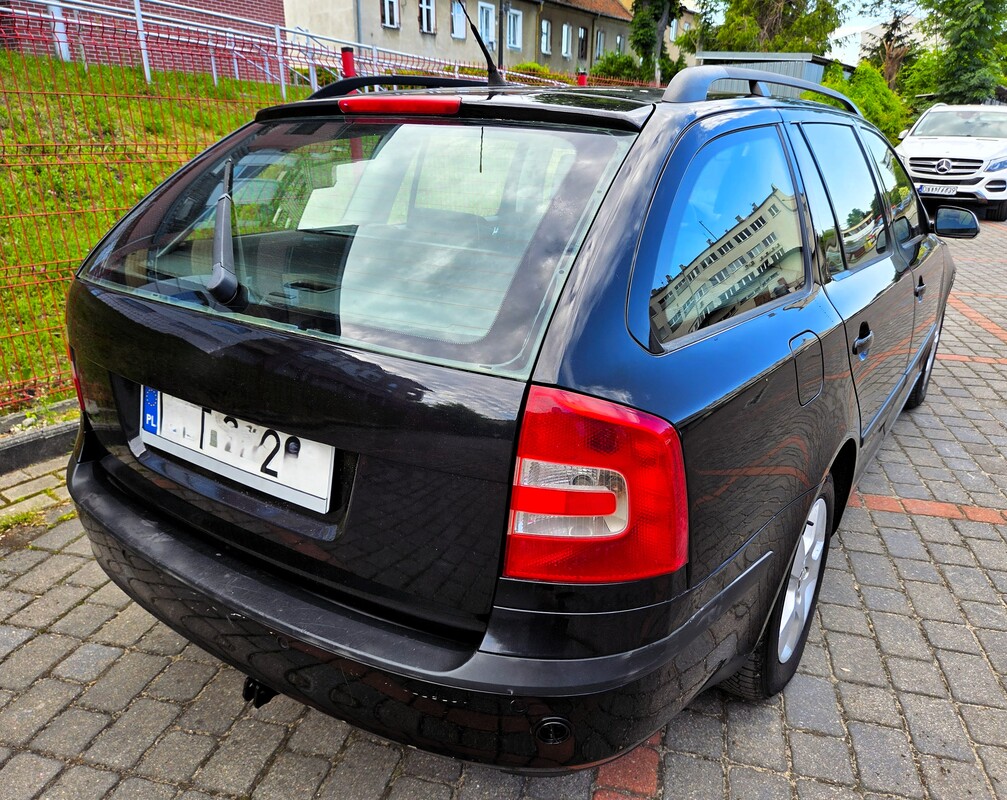 Elbląg 🚗 Skoda Octavia II 1.6 Benzyna 102KM 2005 — Zadbane Rodzinne Autko z GAZEM do 2035 r. ! Komfort,
