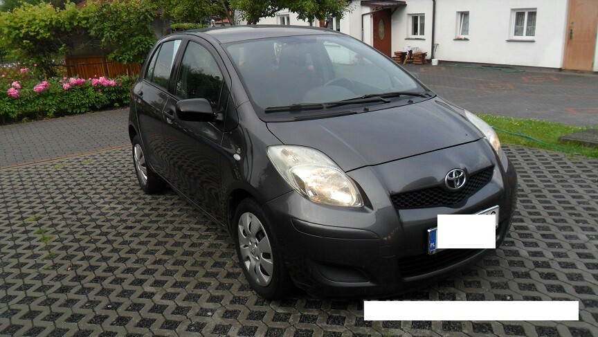 Elbląg Toyota YarisPoj.1,3 benzyna 100 kMModel 2010KlimatyzacjaElektryczne szybyElektryczne lusterkaABS Wspomaganie