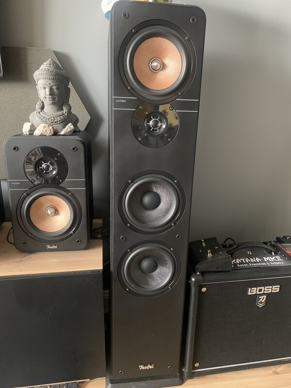 Elbląg Kino Domowe 5.1 - kolumny Teufel ULTIMA 40 + Amplituner DENON X2500H