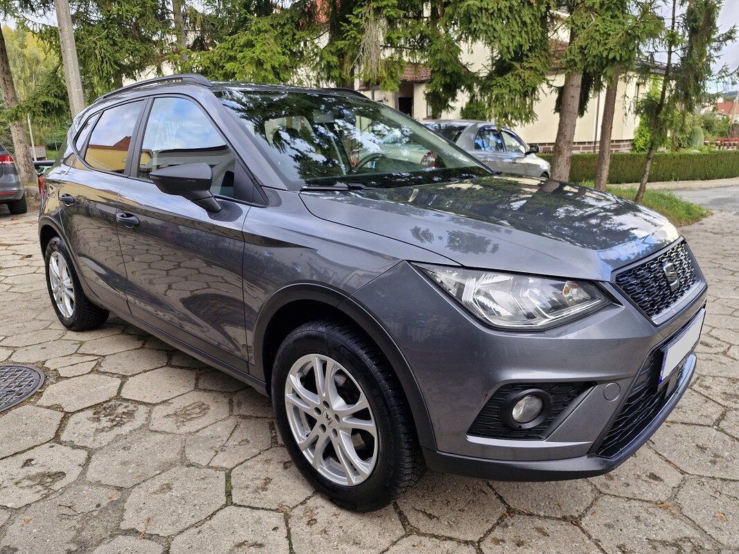 Elbląg Seat Arona1.0 BenzynaRok produkcji 2018KlimatyzacjaPodgrzewane foteleZarejestrowana w Polsce