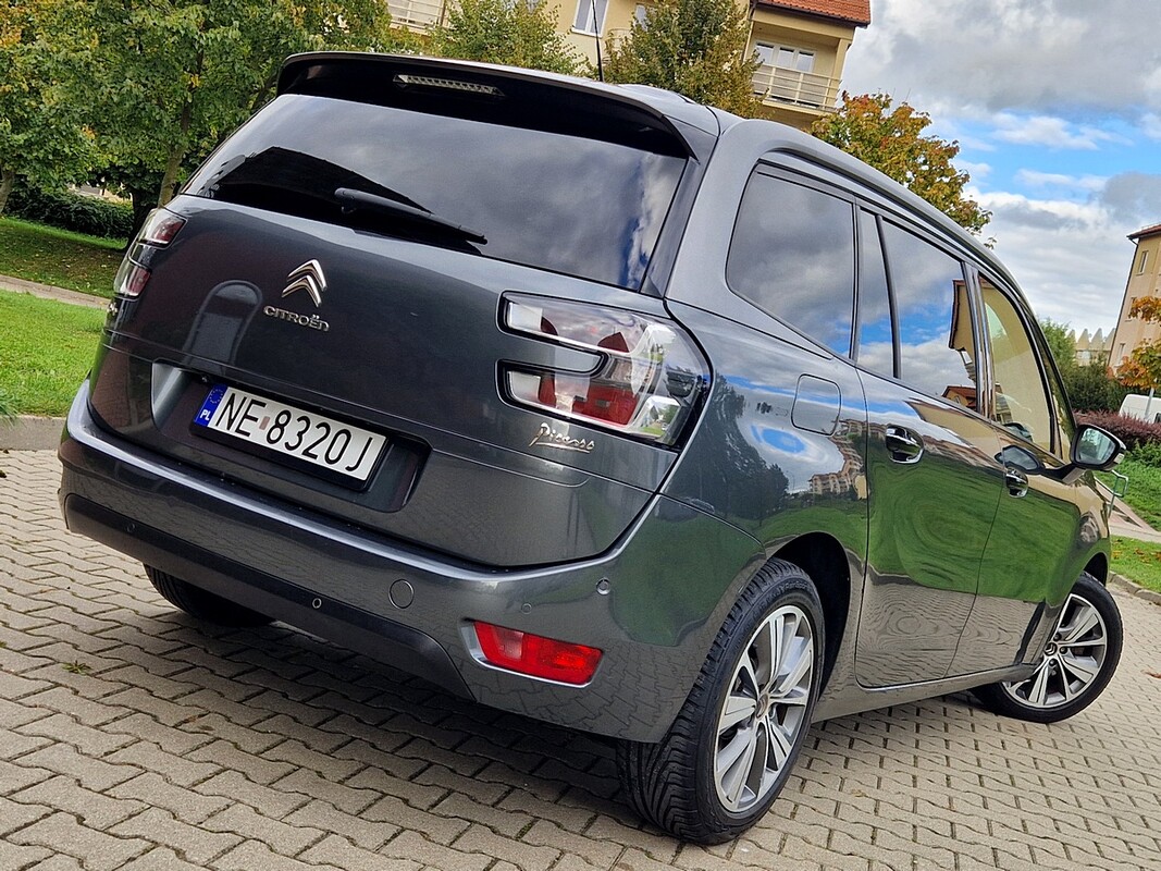 Elbląg Citroen C4 Grand Picasso Rok 2014Silnik 1.6Benz-7Foteli Kamery 360 Klimatronic NAVI