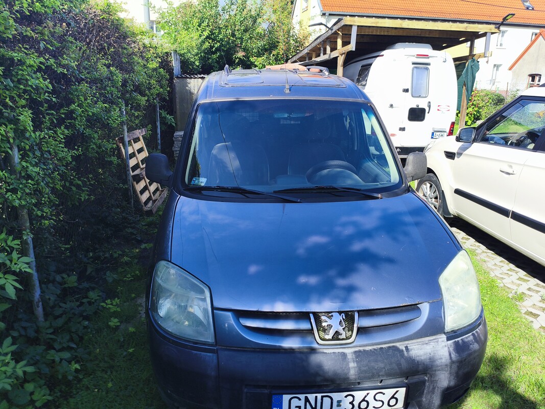 Elbląg Sprzedam Peugeot Partner 2007 r. pojemność 1,6 D HDI. Ubezpieczenie do 01.2027,przegląd 07,2027.5 drzwi, 5