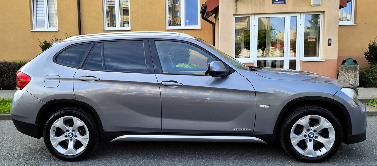 Elbląg BMW X1 2.0Diesel 177KM 2013Rok X-Drive Napęd 4X4 Automatyczna Skrzynia-Wspomaganie Kierownicy Hak Kamera