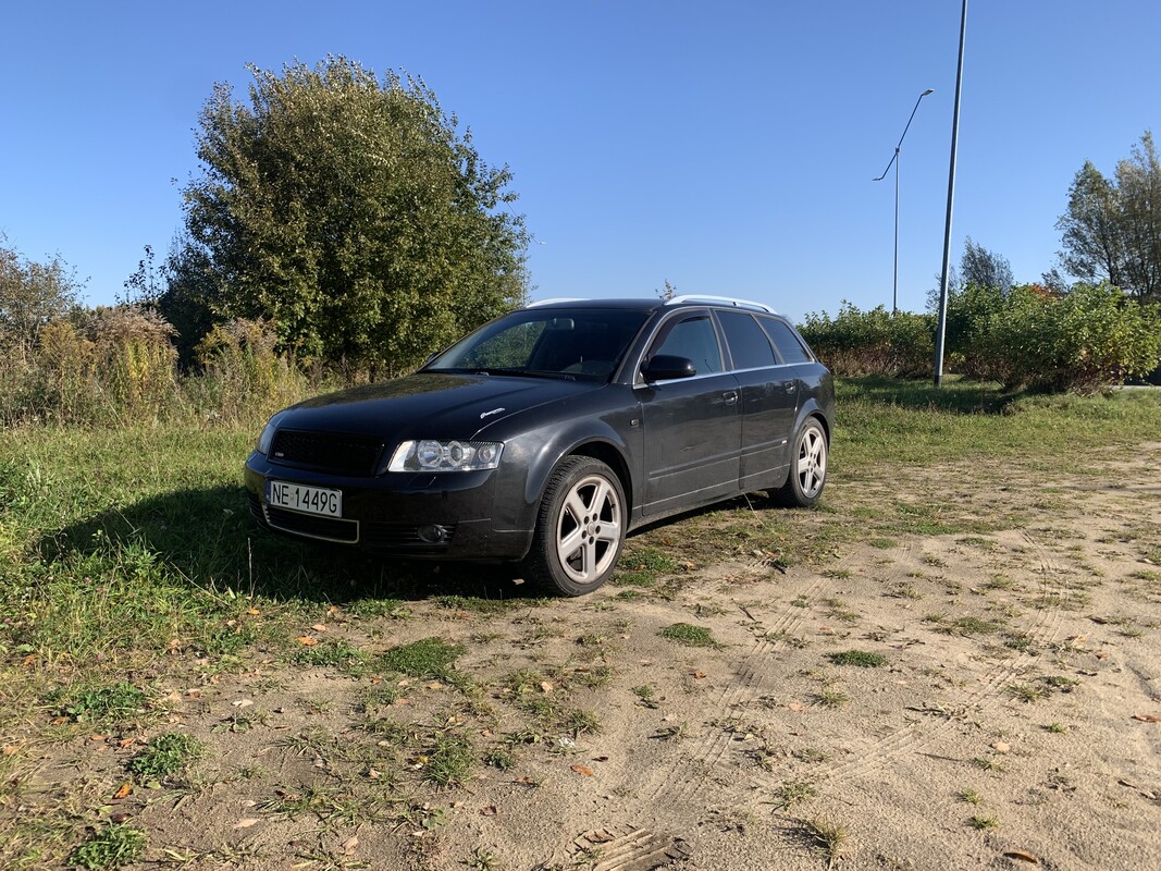 Elbląg Audi A4 B6 Avant 1.8 Turbo S-Line 210 KM – 2003 r. – Benzyna, po przeglądzie, OC aktualne