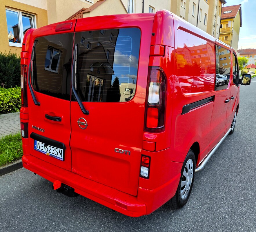 Elbląg Opel Vivaro-B Long 1.6Diesel 120K 2016Rok 6-Cio Osobowy Bogata Opcja Wyposażenia Elektryczne Szyby Elektryczne