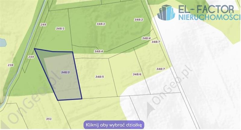 Elbląg Działka 2030 m² pod zabudowę jednorodzinną – Pomorska WieśEL-FACTOR Nieruchomości | atrakcyjna