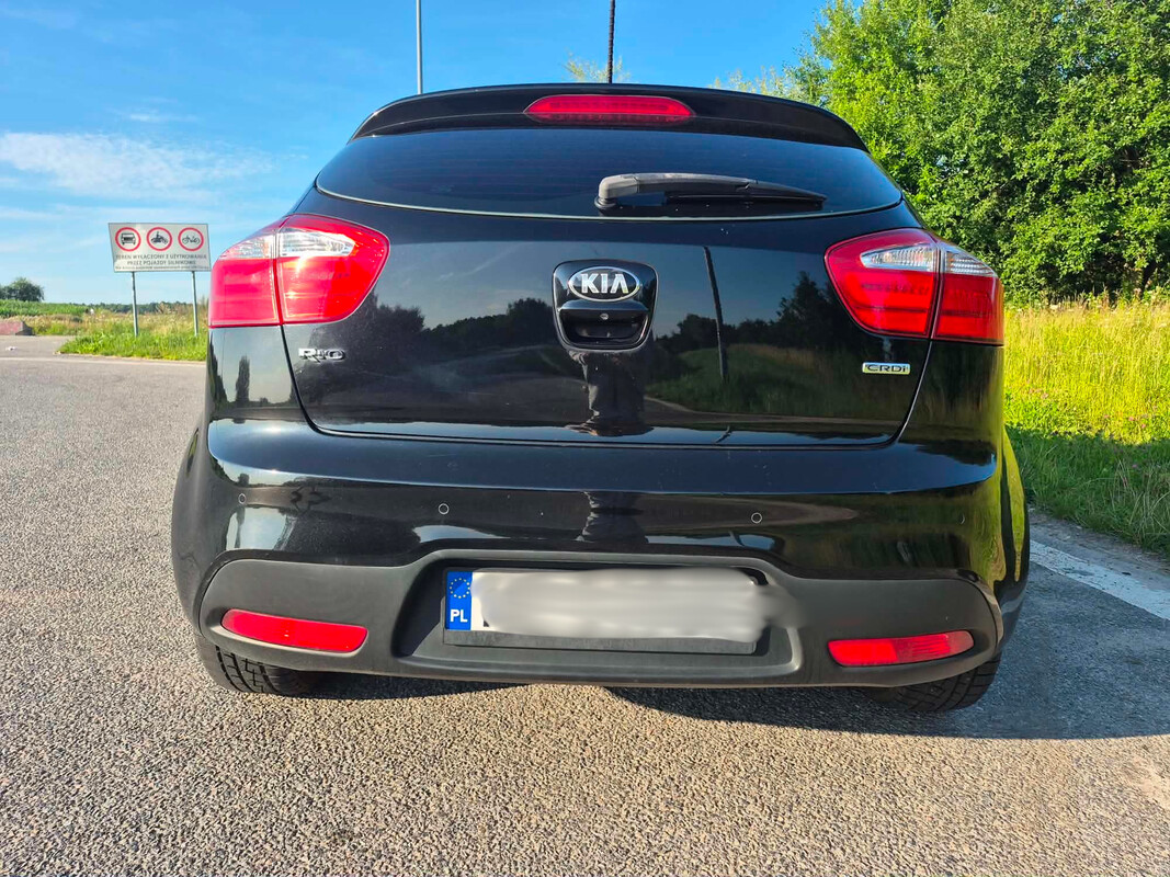 Elbląg Kia Rio III (2013) – Idealny na pierwszy samochód, bogate wyposażenie Silnik: 1.4 CRDI XL | Moc: 90 KM |