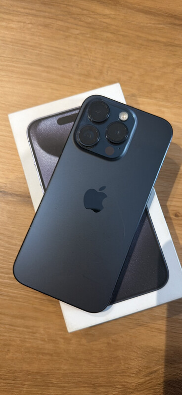 Elbląg iPhone 15 Pro Gb Titanium Blue.