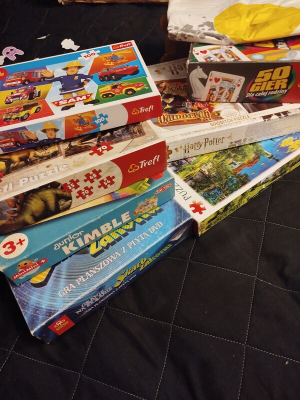 Elbląg Sprzedam i oddam:
Gry i puzzle - za darmo
Telewizor 32 sprawny, brak pilota- 50 zł
Zabawki zadbane, czyste -