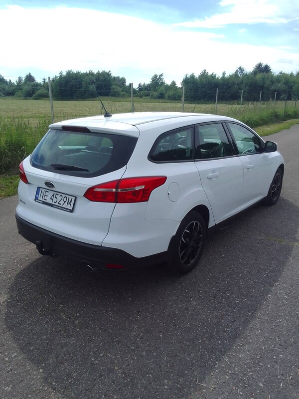 Elbląg Ford Focus kombi 2017 rok biały stan idealny sprzedam