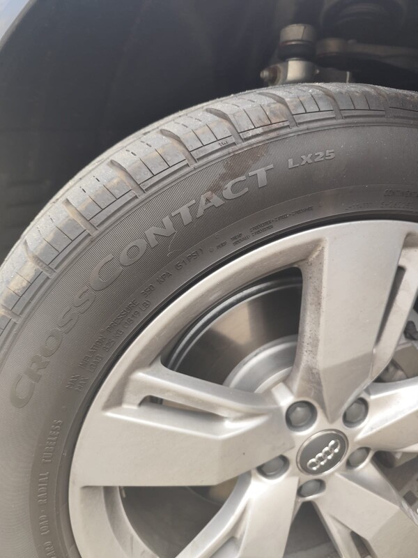 Elbląg Sprzedam opony letnie Q5 Audi 19 cali szerokość 235/55/19 firmy cross continental lx 25 bardzo dobrym stanie