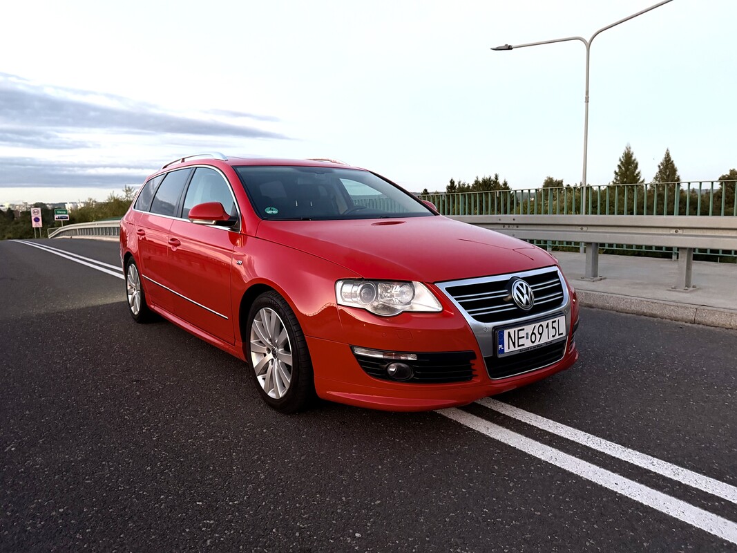 Elbląg Volkswagen Passat 2.0 R z 2009 roku, 200PS
