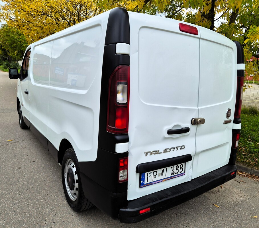 Elbląg Fiat Talento Long1.6Diesel 120K 2017Rok 3-Osobowy Elektryczne Szyby Elektryczne Lusterka Abs Radio Sprawna