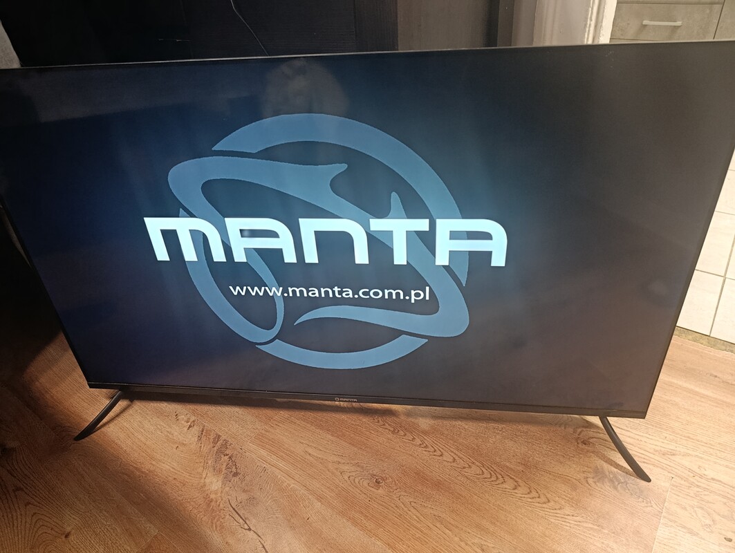 Elbląg Sprzedam telewizor Manta 50 cali. Smart. Gwarancja do października 2026.W zestawie pilot i papiery. Kontakt sms