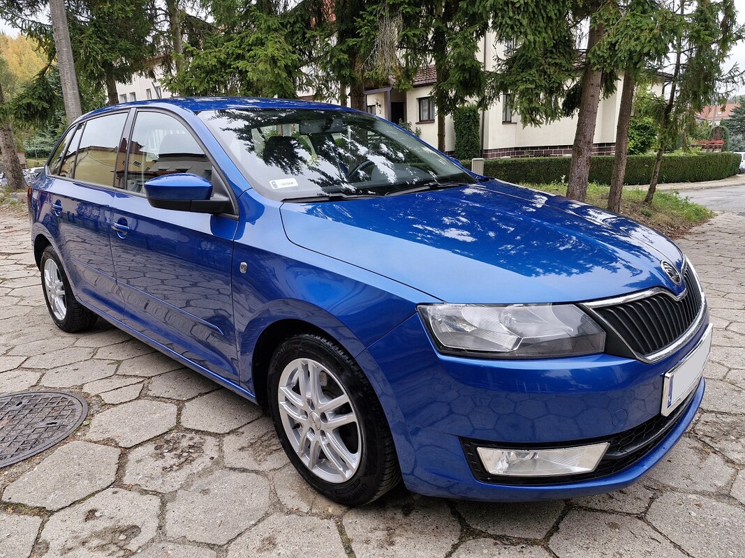 Elbląg Skoda Rapid1.2 Benzyna2015KlimatyzacjaKupiona w Polskim Salonie
