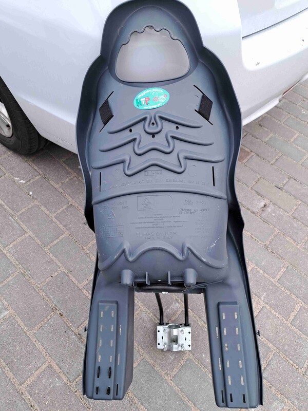 Elbląg Fotelik rowerowy SEGGIOLINI ITALIANI.
do 22 kg, stan dobry.