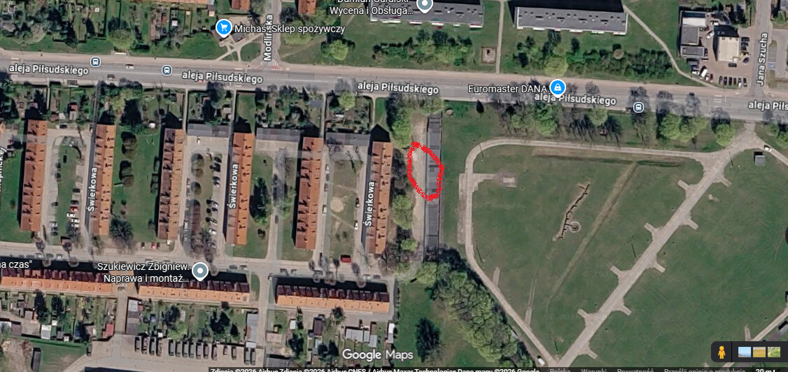 Elbląg Do wynajęcia garaż przy ul. Świerkowej w Elblągu (blisko AL. Piłsudskiego). Garaż o powierzchni wewn ok.16