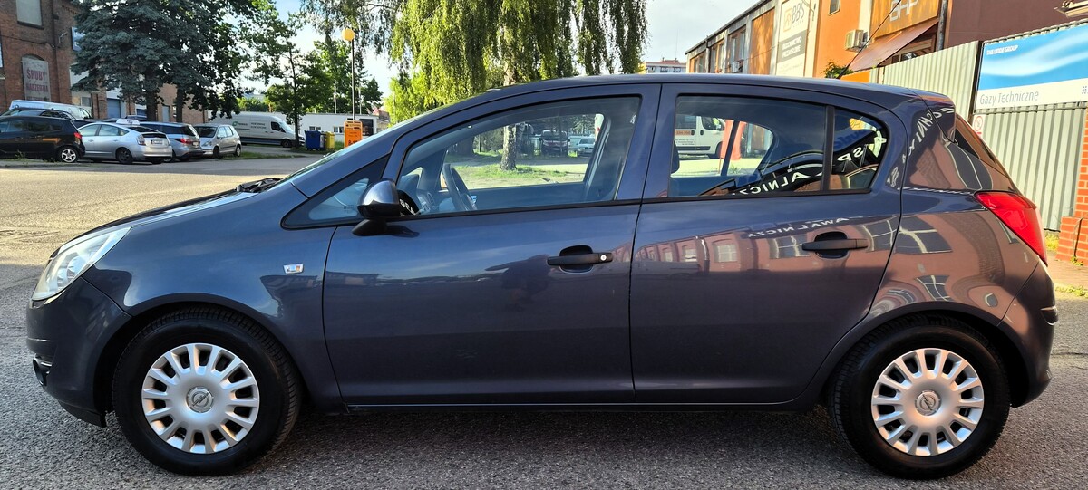Elbląg Opel Corsa Lift 1,2Benzyna 80Km 2008Rok Nowy Rozrząd Łańcuszek z Pompą Oleju-Sprawna Klimatyzacja