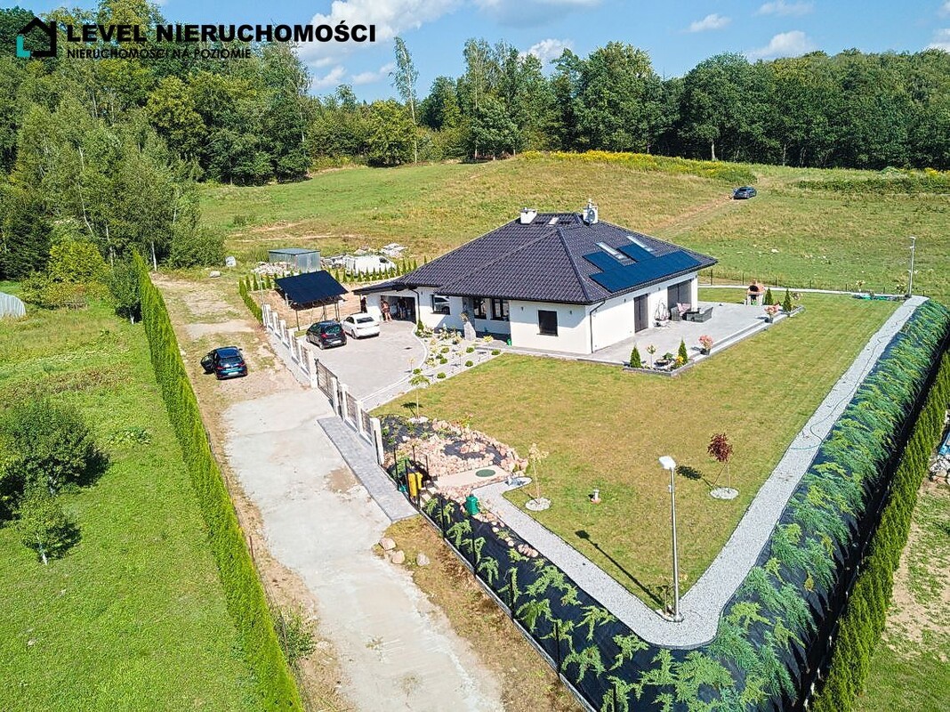 Elbląg LEVEL NIERUCHOMOŚCI Nowoczesny dom pod ElblągiemMyślęcin259,10 m2 NIERUCHOMOŚCI NA POZIOMIE