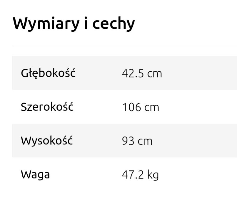 Elbląg Sprzedam komodę czarną trzy szuflady Forn nowa z w paczce